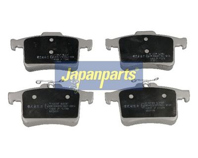 JAPANPARTS Stabdžių trinkelių rinkinys, diskinis stabdys
