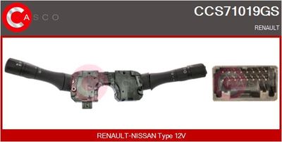 COMUTATOR COLOANA DIRECTIE CASCO CCS71019GS