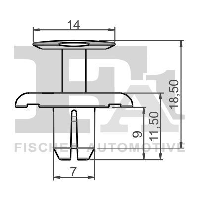 Clip, trim/protection strip