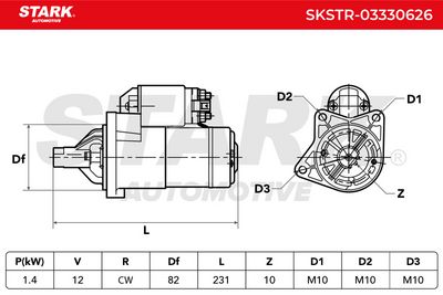 стартер STARK SKSTR-03330626