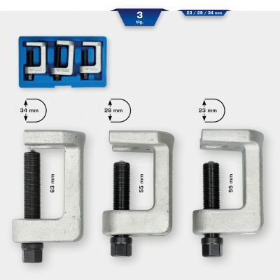 Brilliant Tools BT661000 Sada odtlačovacích kulových kloubů, 3-dílná
