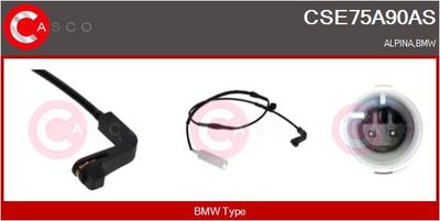 SENZOR DE AVERTIZARE UZURA PLACUTE DE FRANA