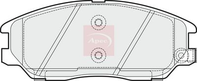 APEC Brake Pad Set, disc brake PAD1507