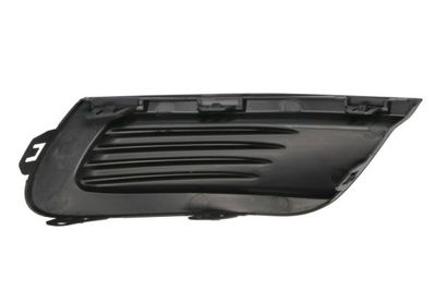 Voorbumper afdekking Voor Links (zwart) past: RENAULT FLUENCE 01.13-12.15