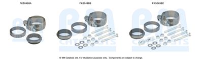 Монтажен комплект, изпускателна тръба BM Catalysts FK50498