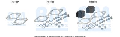 Монтажен комплект, изпускателна тръба BM Catalysts FK50098
