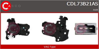 Zámek výklopných zadních dveří CASCO CDL73B21AS