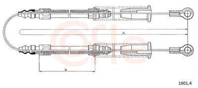 CABLU FRANA DE PARCARE