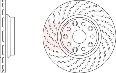 APEC Brake Disc DSK2831