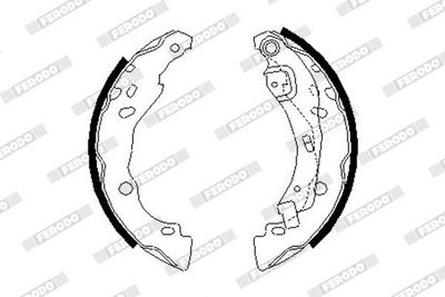 BREMSBACKENSATZ FERODO FSB642 1