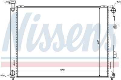 RADIATOR RACIRE MOTOR NISSENS 66683 4