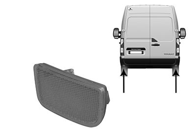 RüCKSTRAHLER VAN WEZEL 4328939 1