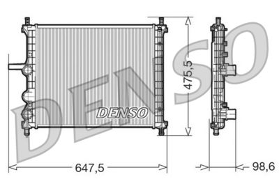 DENSO Kühler, Motorkühlung