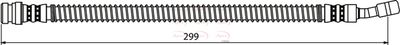 APEC Brake Hose HOS4005