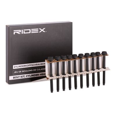 комплект болтове на капака на клап. (на цилиндровата глава) RIDEX 1217B0036