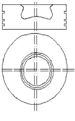 METAL LEVE P9221 Поршень для IVECO DAILY III Фургон 35 S 13 V,35 C 13 V METAL LEVE P9221 Поршень для IVECO DAILY III Фургон 35 S 13 V,35 C 13 V
