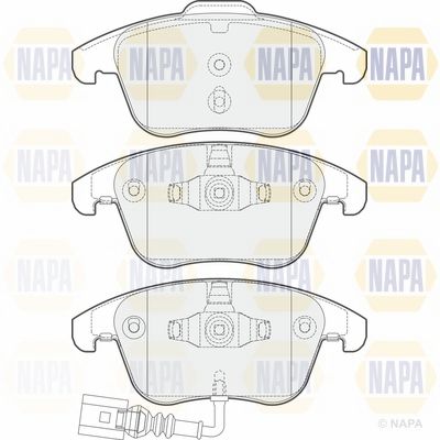 Brake Pad Set NAPA PBP7555