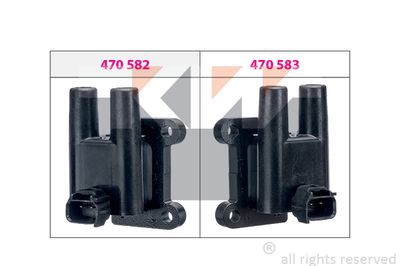 KW 470 585 Катушка зажигания  для DAEWOO LACETTI (Деу Лакетти)