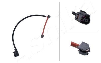 Styk ostrzegawczy, zużycie okładzin hamulcowych ASHIKA BPW-193