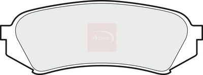 APEC Brake Pad Set, disc brake PAD1099