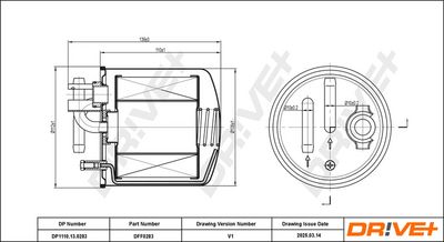FILTRU COMBUSTIBIL DR!VE+ DP1110130283 1