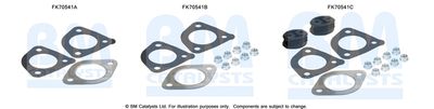 Монтажен комплект, изпускателна тръба BM Catalysts FK70541