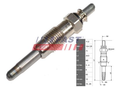 Žhavicí svíčka FAST FT82710