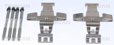 Комплектующие, колодки дискового тормоза TRISCAN 8105 231617 для MERCEDES-BENZ GLC