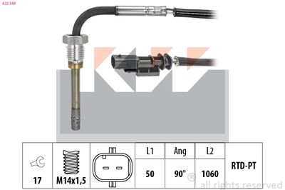SENSOR ABGASTEMPERATUR