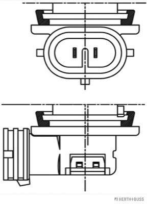 GLüHLAMPE NEBELSCHEINWERFER Herth+Buss Elparts 89901308 1