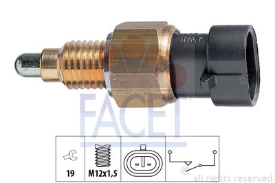 Выключатель, фара заднего хода FACET 7.6249 для CADILLAC BLS