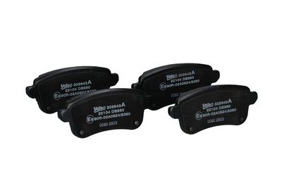 BREMSBELAGSATZ SCHEIBENBREMSE VALEO 302643A 24