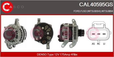 GENERATOR / ALTERNATOR CASCO CAL40595GS
