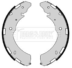 Комплект тормозных колодок BORG & BECK BBS6435 для MITSUBISHI L200