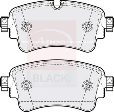 APEC Brake Pad Set, disc brake PAD2095B