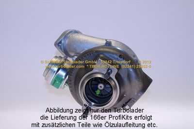 COMPRESOR SISTEM DE SUPRAALIMENTARE SCHLÜTTER TURBOLADER 16600455EOL 3