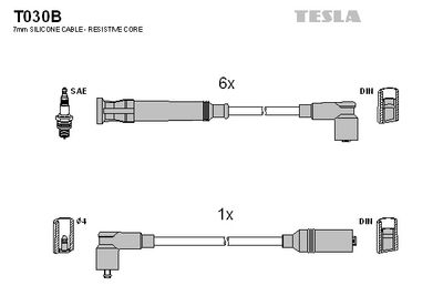 ZüNDLEITUNGSSATZ TESLA T030B