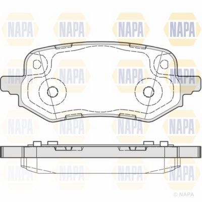 Brake Pad Set NAPA PBP7773