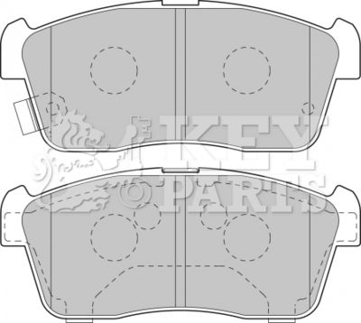 Комплект тормозных колодок, дисковый тормоз KEY PARTS KBP1801 для DAIHATSU COPEN