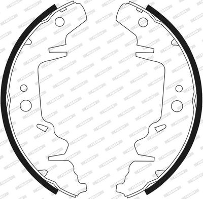 SET SABOTI FRANA FERODO FSB568 2
