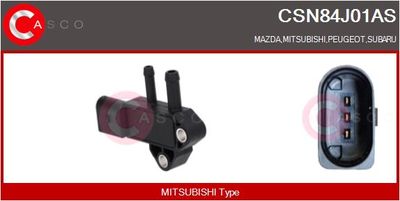 SENZOR PRESIUNE GAZE EVACUARE