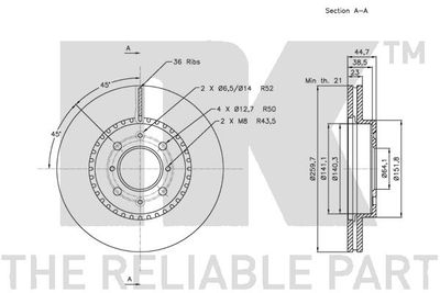 DISC FRANA NK 202632 2