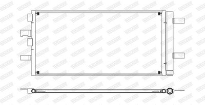 CONDENSATOR CLIMATIZARE WALKER WCD00258 7