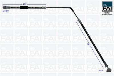 спирачен маркуч FAI AutoParts FPBH272
