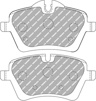комплект спирачно феродо, дискови спирачки FERODO RACING FCP4080TL66