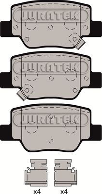 Brake Pad Set JURATEK JCP8193