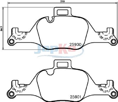 SET PLACUTE FRANA FRANA DISC JAPKO 500128 1