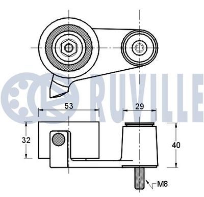 ROLA INTINZATOR CUREA DISTRIBUTIE RUVILLE 540191 1