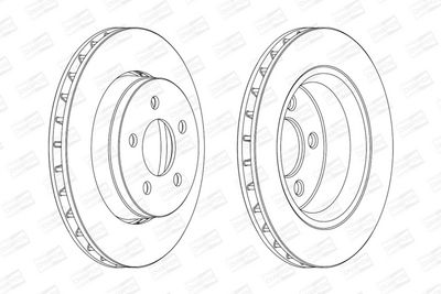 BREMSSCHEIBE CHAMPION 563041CH 1