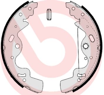 Brake Shoe Set S 44 506